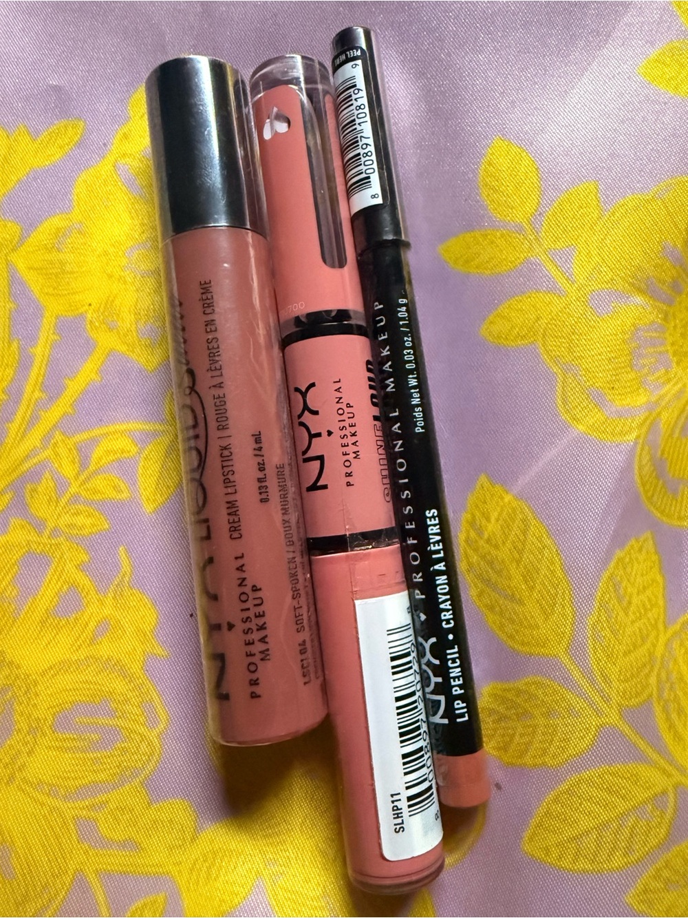 NYX Soft Rose Lip Trio - Cream, Liquid & Pencil